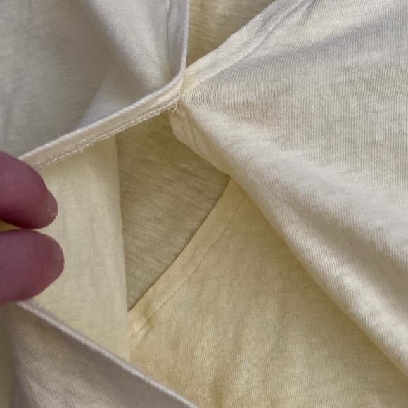 J. By J.Crew size small wrap and tie yellow Tshirt - Picture 6 of 14